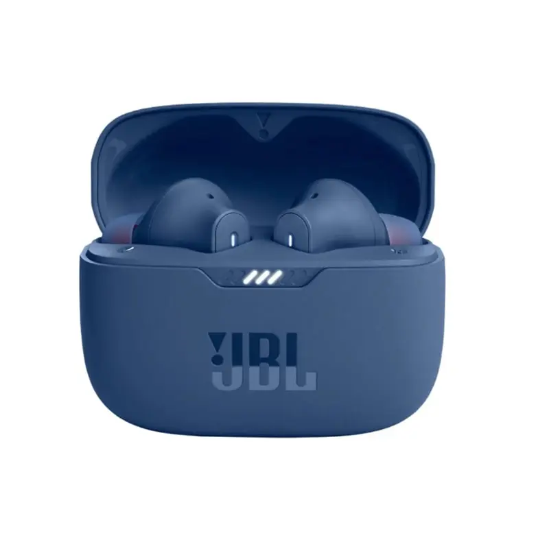 باکس شارژ هندزفری بلوتوثی jbl T230 رنگ آبی